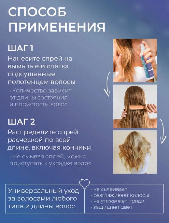 Dctr.Go Спрей для волос 15 в 1 термозащита и блеск 250 мл в Кургане