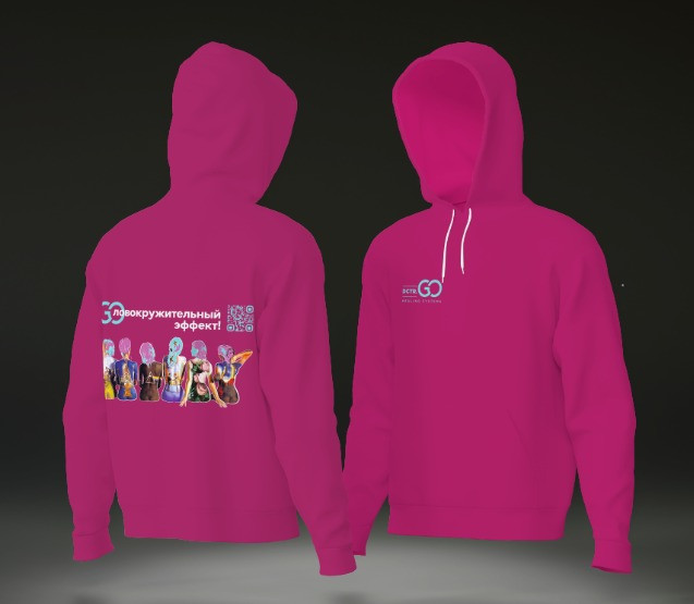 Худи с логотипом Dctr.Go в Кургане