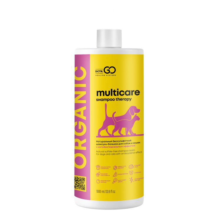 Dctr.Go Шампунь-бальзам для животных Sнampoo Therapy "Мультиуход" 1000 ml в Кургане