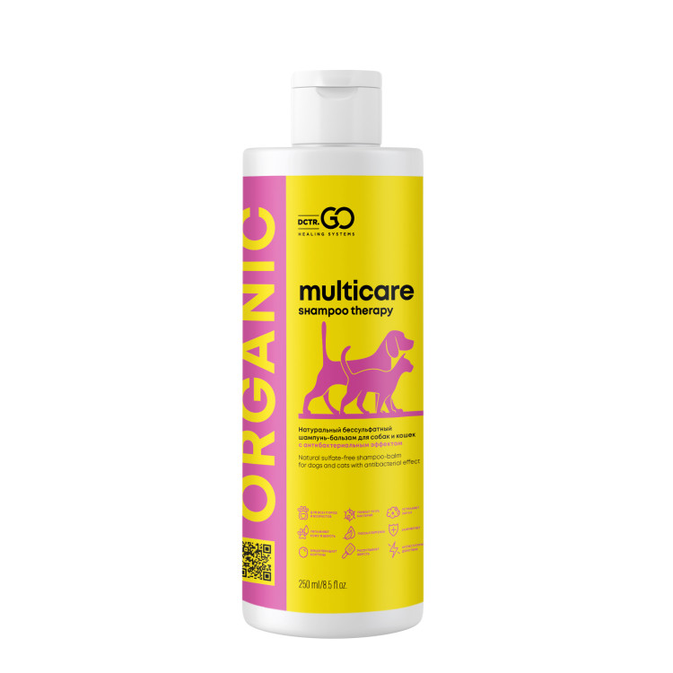 Dctr.Go Шампунь-бальзам для животных  Sнampoo Therapy "Мультиуход" 250 ml в Кургане
